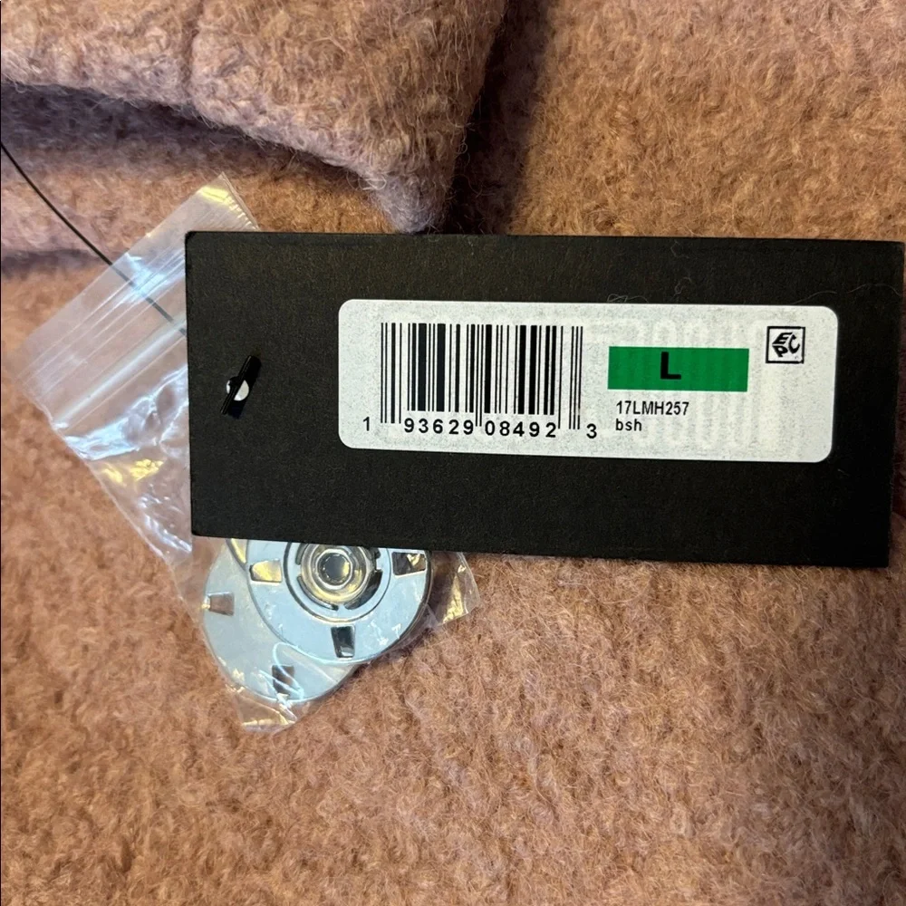 NWT Kenneth Cole Pink Wool Blend Coat - Picture 11 of 11